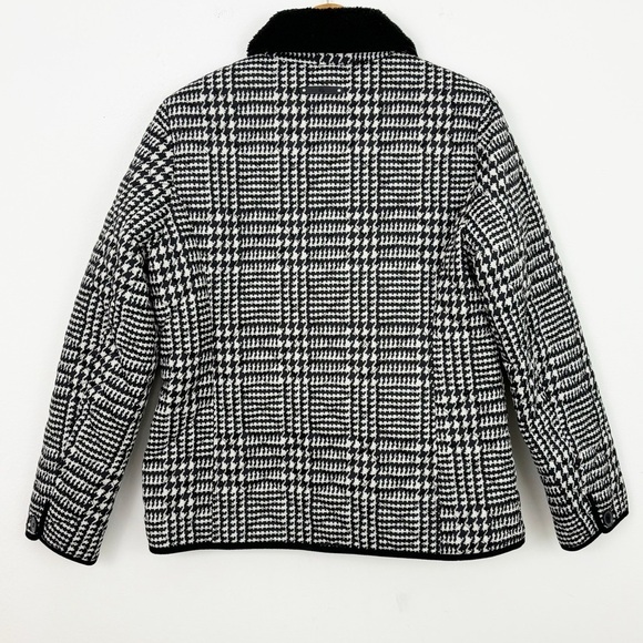 Lauren Ralph Lauren Plaid Quilted Sherpa Collar Button Down Jacket Size Large - Picture 9 of 16